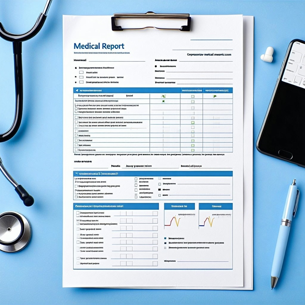 a comprehensive medical report